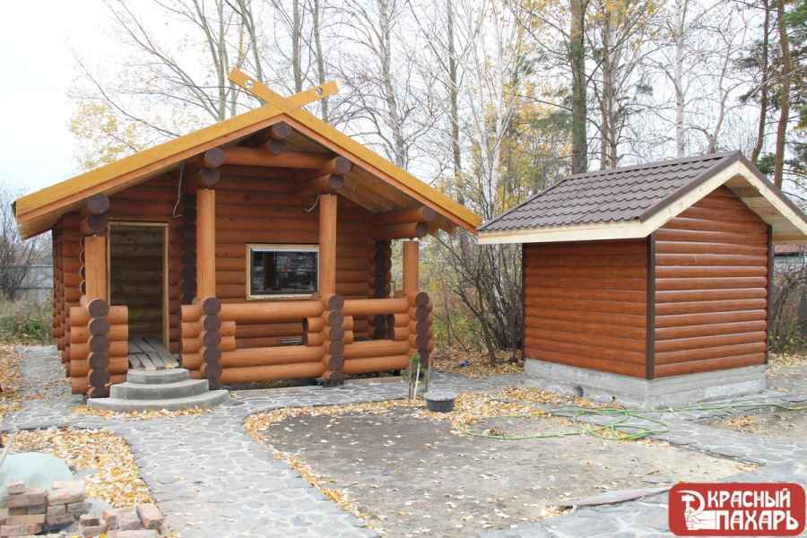 Проект сруб бани - 11: мансардой, террасой, верандой, бревна, цена, Москва